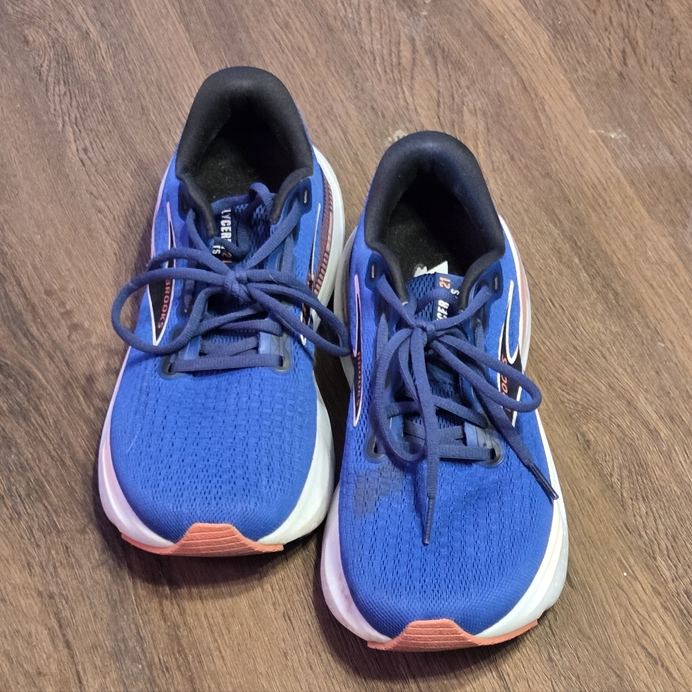 Brooks Blue and White Women's Sneakers